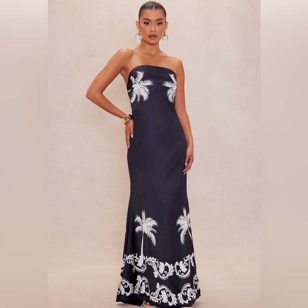 NOVA LUXE Satin Maxi Dress